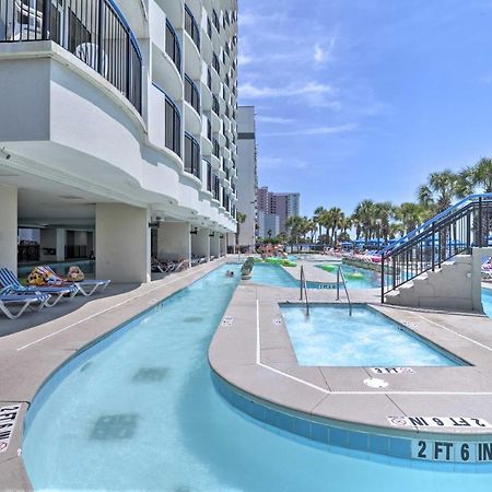 Airy Oceanfront Myrtle Beach Condo With Balcony Bagian luar foto