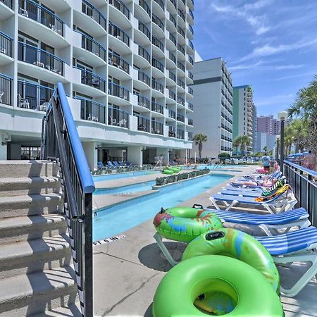 Airy Oceanfront Myrtle Beach Condo With Balcony Bagian luar foto