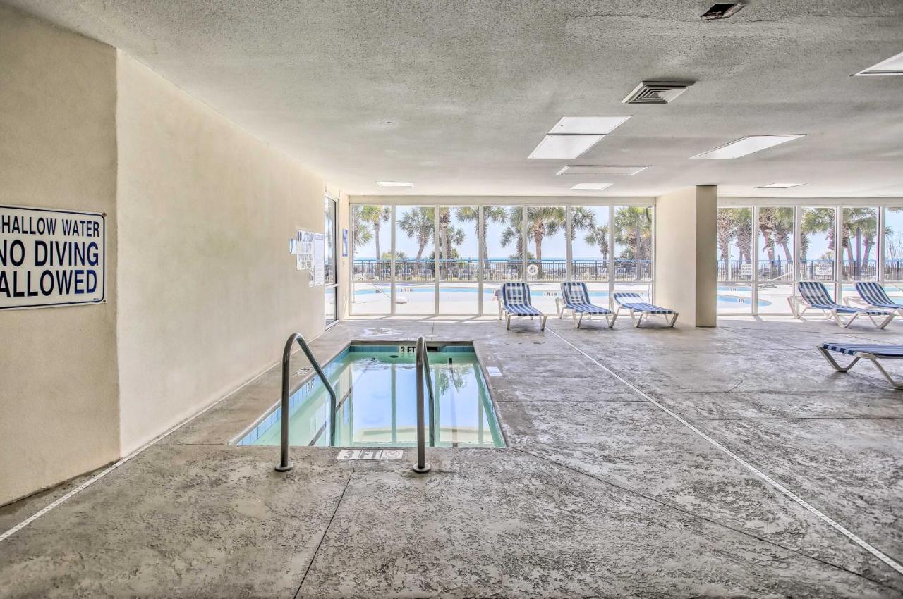 Airy Oceanfront Myrtle Beach Condo With Balcony Bagian luar foto