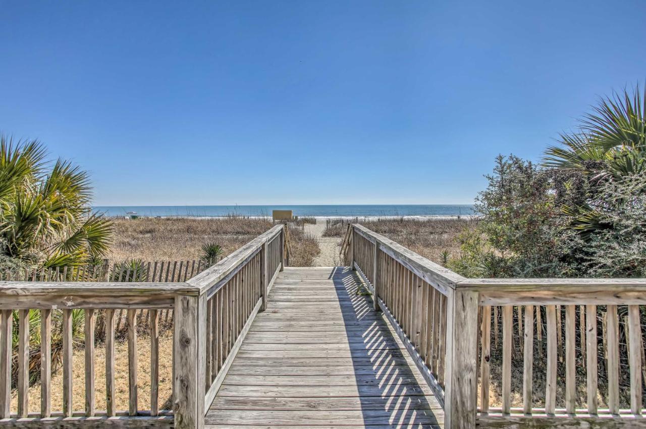 Airy Oceanfront Myrtle Beach Condo With Balcony Bagian luar foto