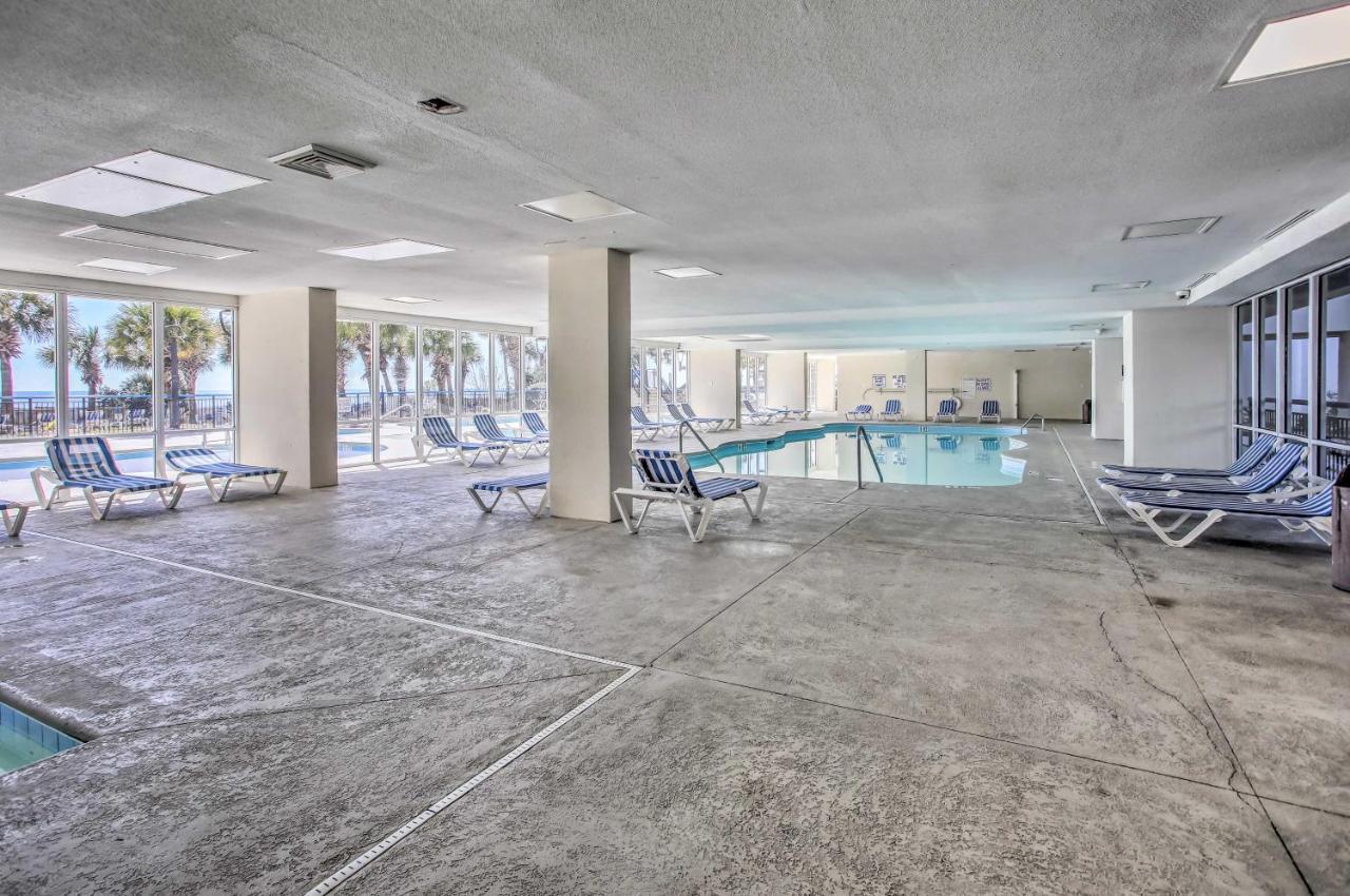 Airy Oceanfront Myrtle Beach Condo With Balcony Bagian luar foto
