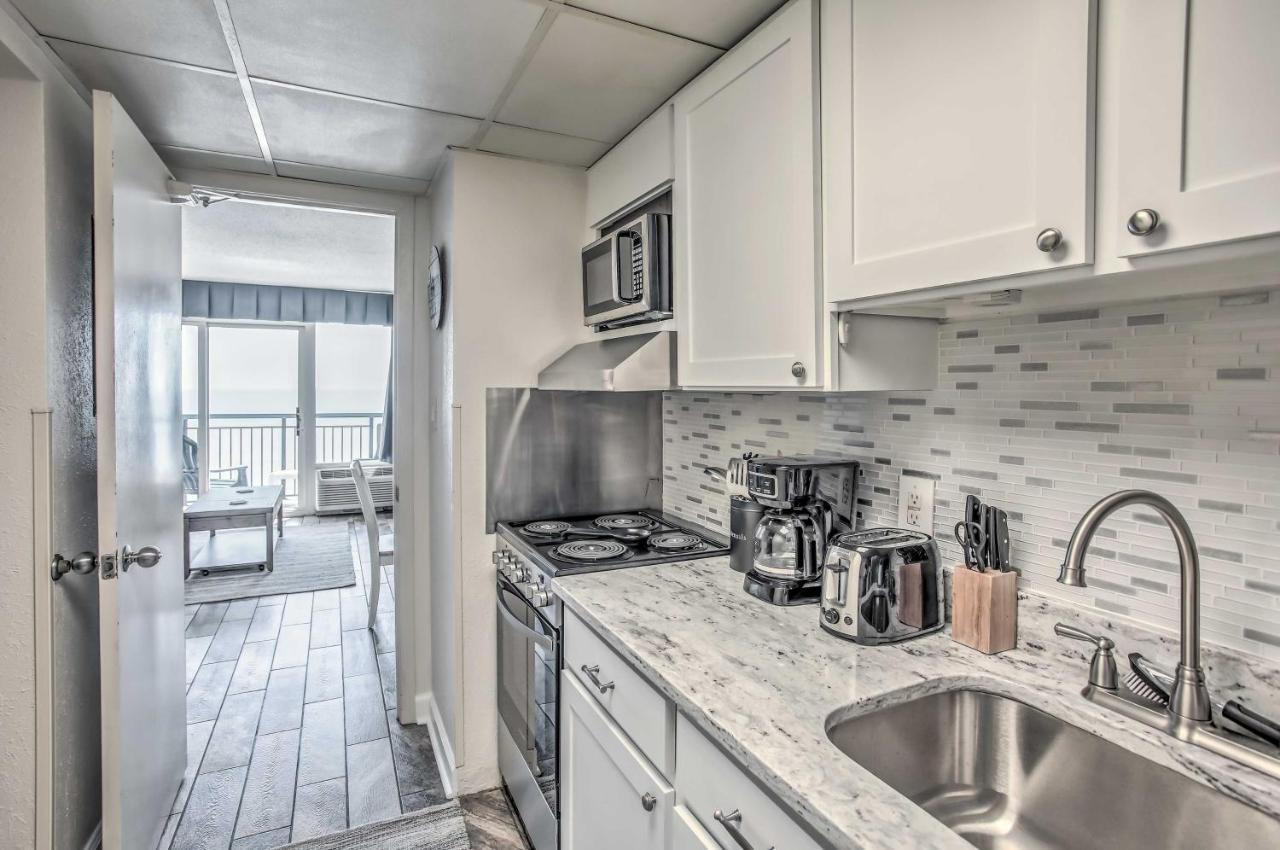 Airy Oceanfront Myrtle Beach Condo With Balcony Bagian luar foto